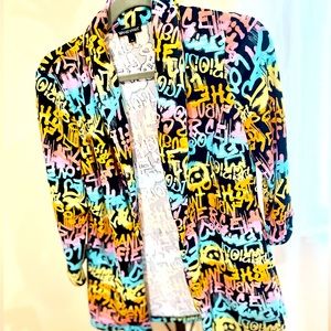 Graffiti Blazer size Medium worn twice